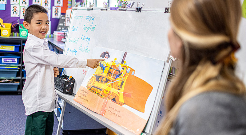 Literacy at Holy Cross Catholic Primary Glenwood