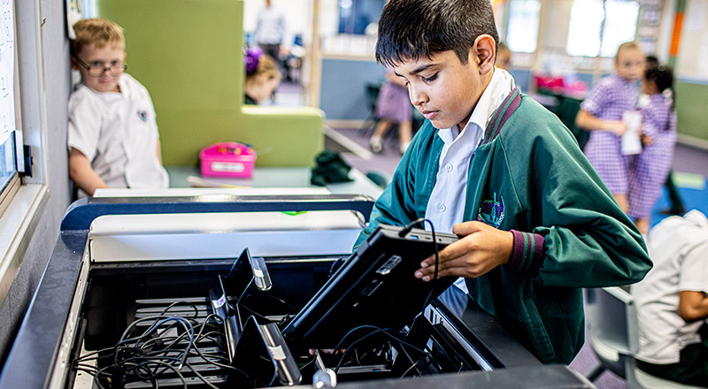 3D printing at Holy Cross Catholic Primary Glenwood