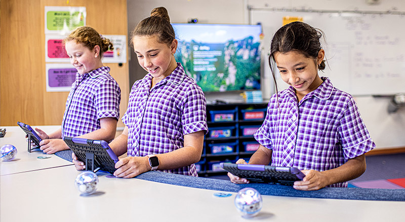 Coding at Holy Cross Catholic Primary Glenwood