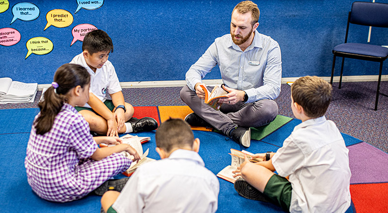 Religious education at Holy Cross Catholic Primary Glenwood