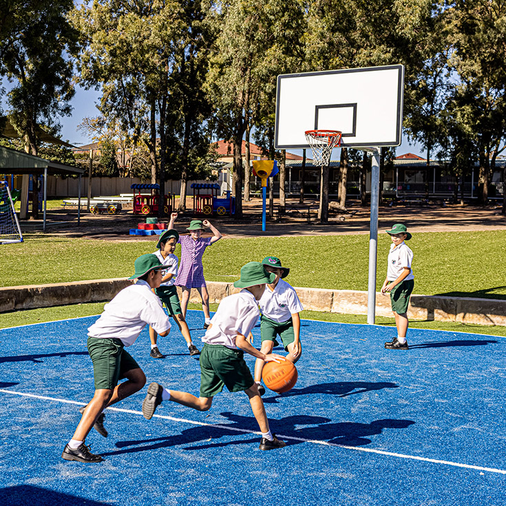 Holy Cross Catholic Primary Glenwood Basketball Court