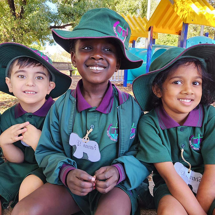 Students from Holy Cross Catholic Primary Glenwood